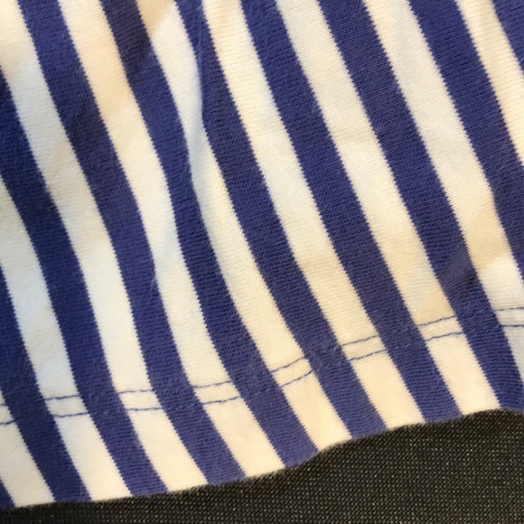 Blue/White Stripes Boden Girl Skort - Picture 7 of 7